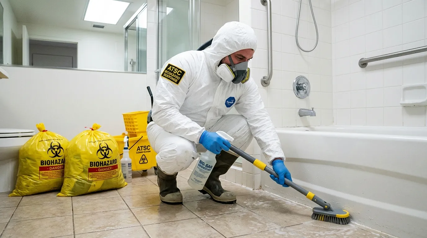 Decontamination equipment deployed for Blood Cleanup in West Islip